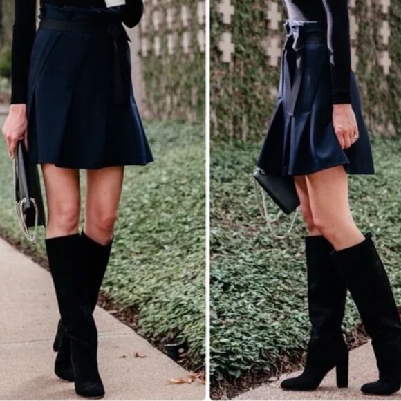 Sam Edelman Caprice Suede Boots | Round Toe | Women’s Size 10M | Black Knee-High - Picture 1 of 15